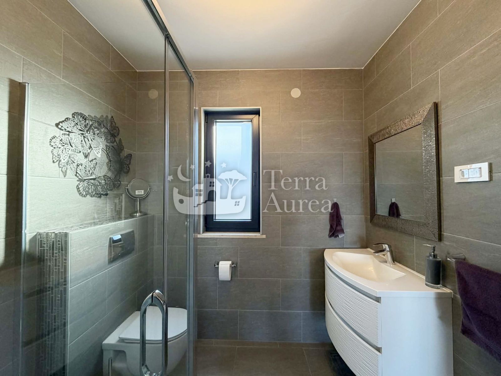 Moderan apartman s pogledom na more, Malinska, otok Krk