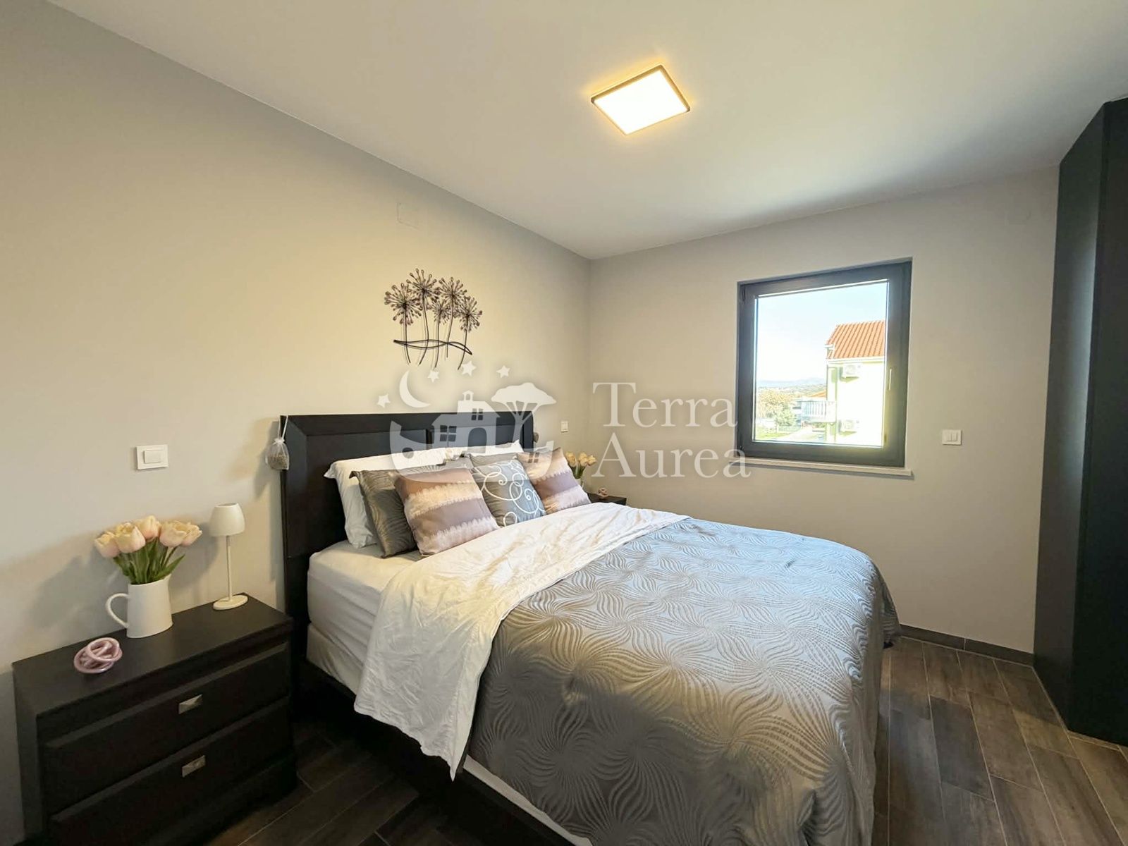 Moderan apartman s pogledom na more, Malinska, otok Krk