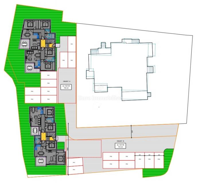 Wohnung A1 mit Garten, Neubau, zweite Reihe zum Meer