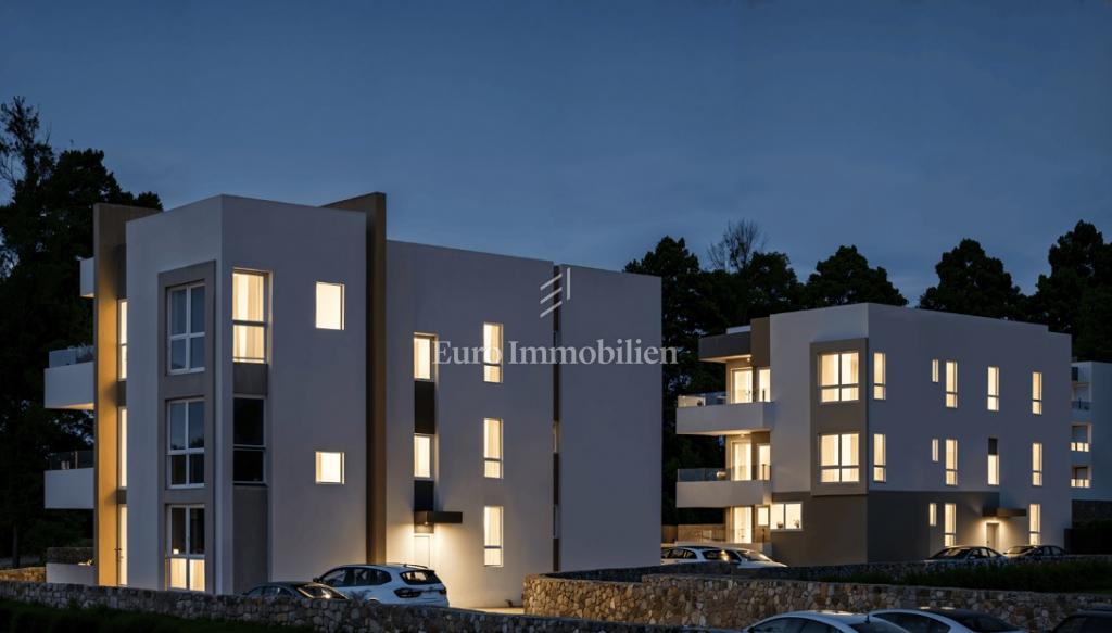 Wohnung A1 mit Garten, Neubau, zweite Reihe zum Meer