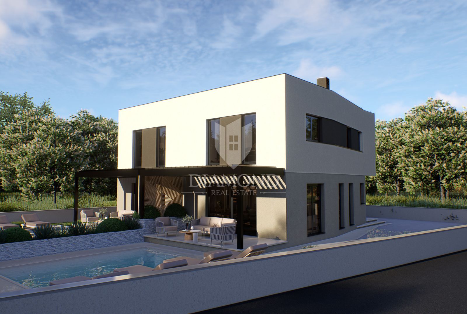 Neues Haus mit Pool in Ližnjan – ideal zum Wohnen oder als Kapitalanlage