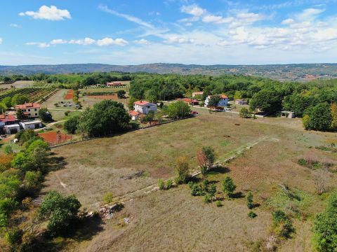 Labin, surroundings, building plot in a nice location
