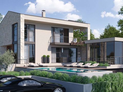 Gradbeno zemljišče na vrhunski lokaciji, Rabac, okolica