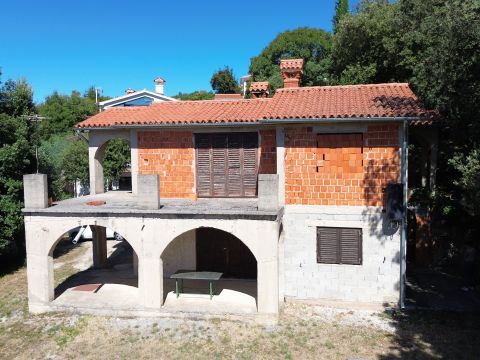 Rabac, Labin, surroundings, house with sea view