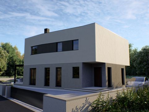 New house with swimming pool in Ližnjan - ideal for living or investment