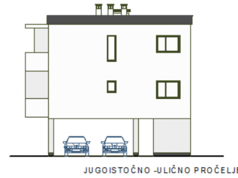 Dvosobno stanovanje v &Scaron;tinjanu - novogradnja, 1. nadstropje, mirna lokacija