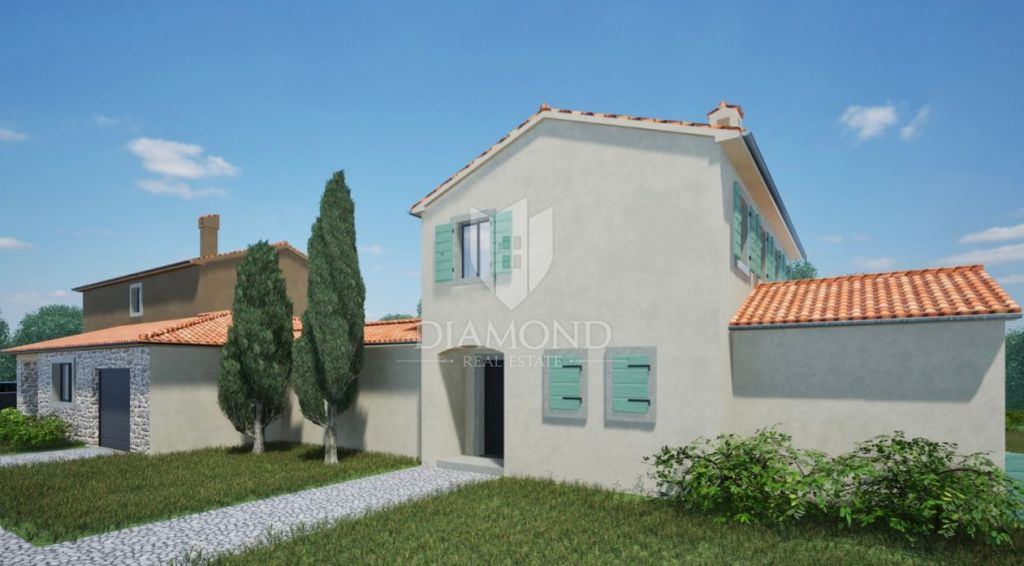 Novigrad, a house with a view of nature under construction!