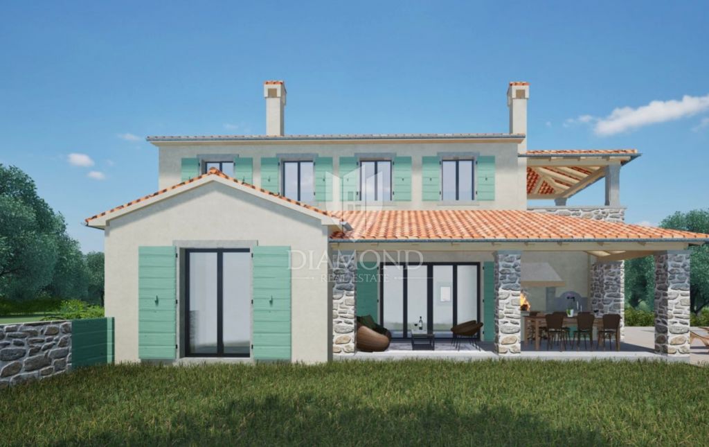 Novigrad, a house with a view of nature under construction!