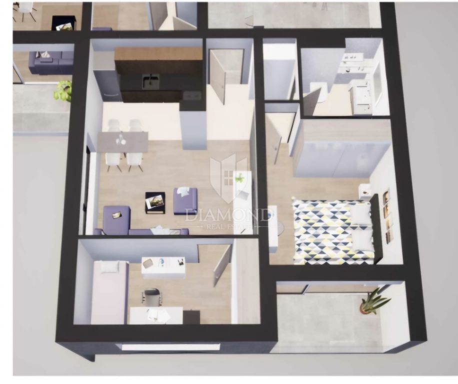 Apartment , Donje Vrapče, Stenjevec, 54,40 m&sup2;