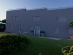 Umag surroundings, terraced house in a new building