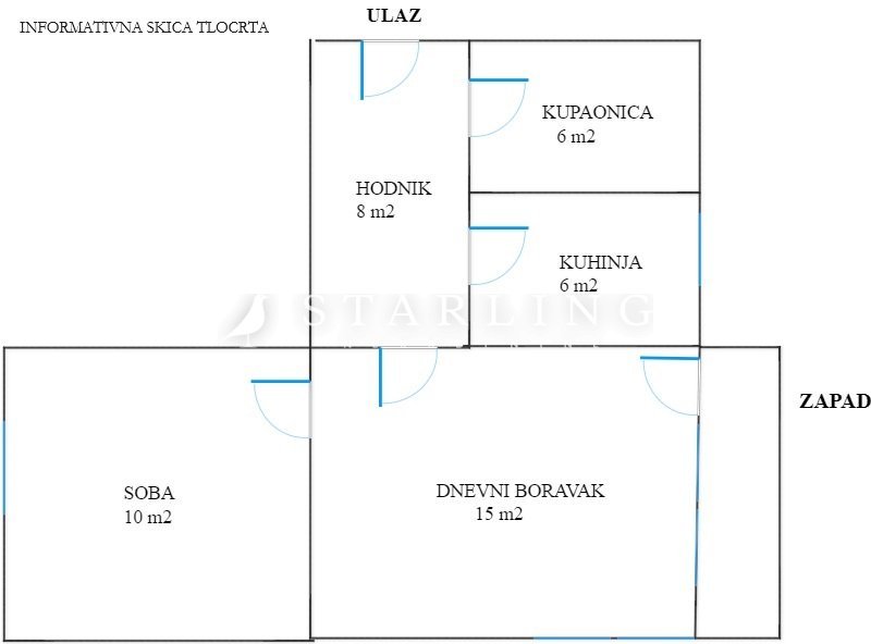 Flat Sveti Duh, Črnomerec, 45m2