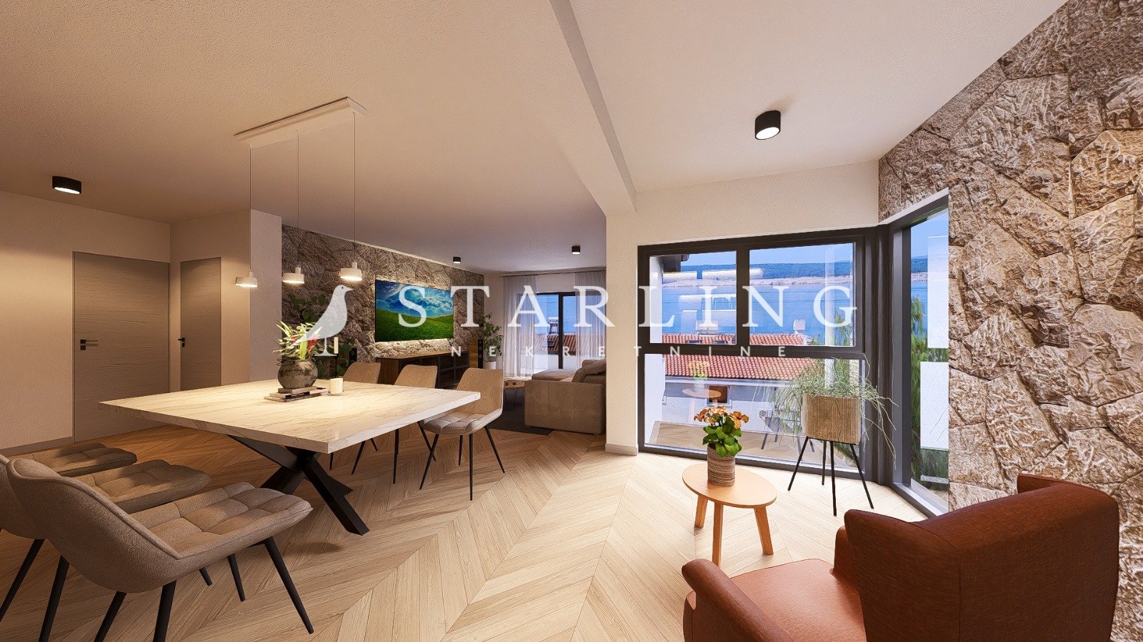 STAN, NOVOGRADNJA, PRODAJA, DRAMALJ, KAČJAK, 138 m2, 4s