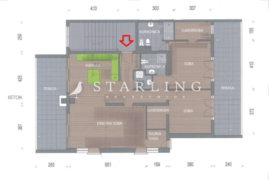 STAN, PRODAJA, ZAGREB, MAKSIMIR, REMETE, 127 m2, 3.5-soban