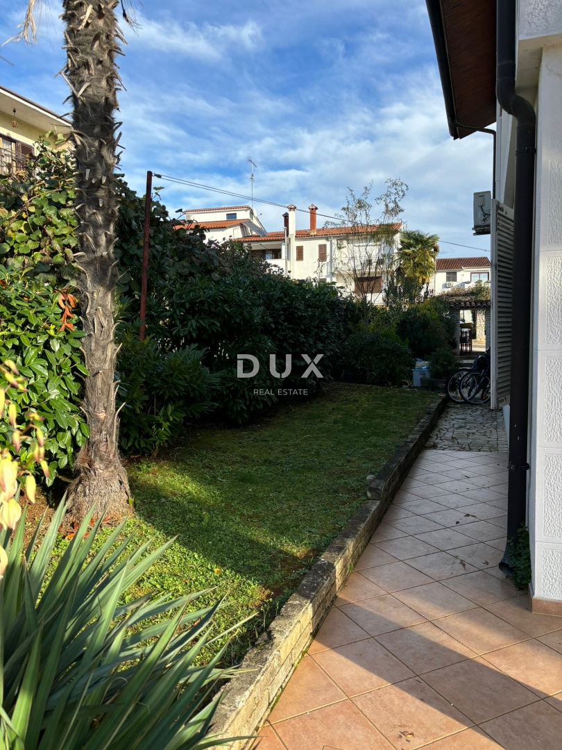 ISTRA, POREČ - Komforan stan sa okućnicom u centru grada!