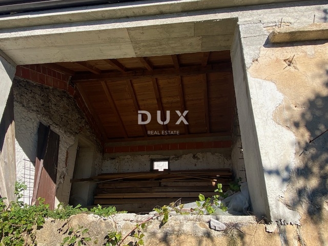 RIJEKA, VIŠKOVO - house and outbuilding + yard with sea view! OPPORTUNITY!