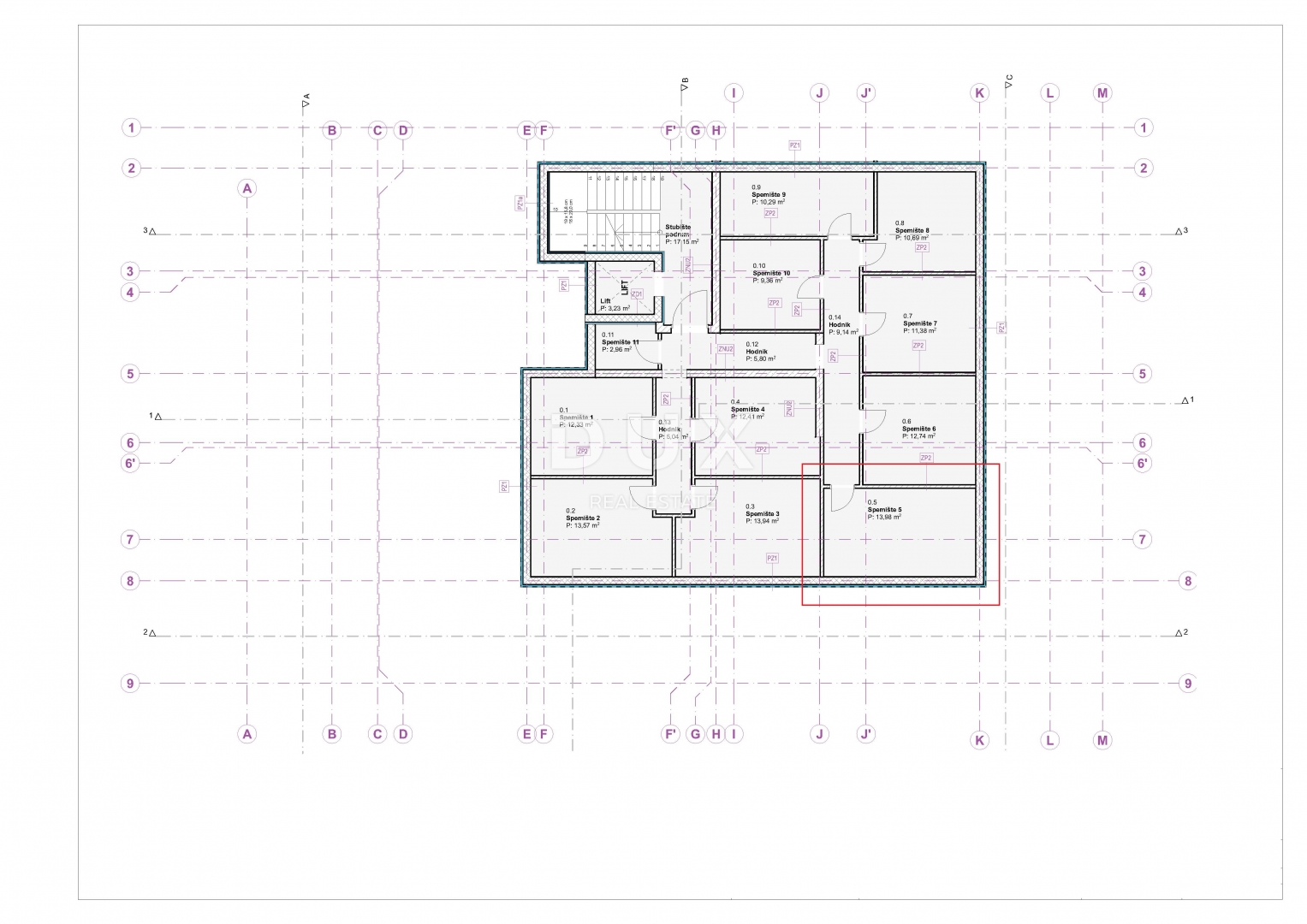 ŠIBENIK, VODICE – Luksuzan trosoban stan s liftom i panoramskim pogledom na more