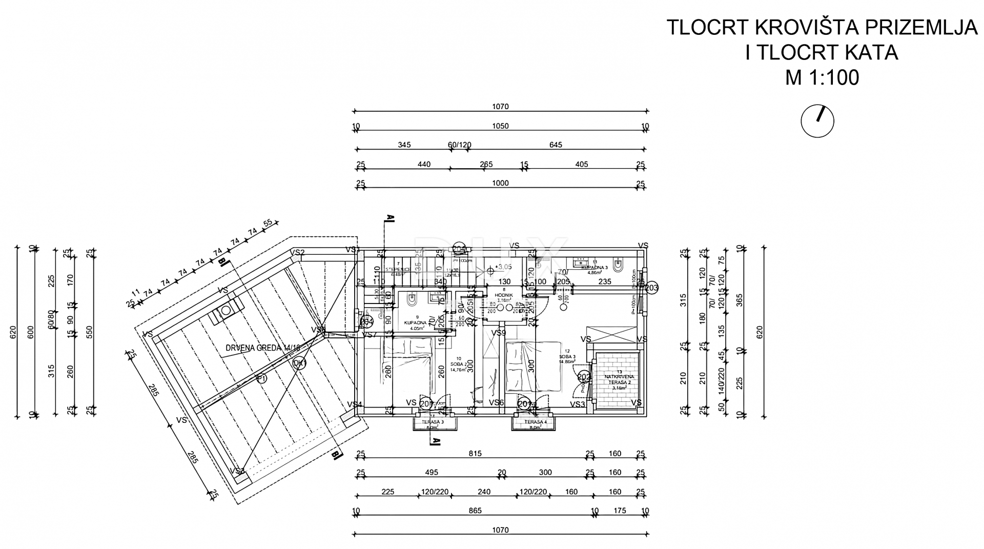 ISTRA, TINJAN - Elegantna kuća s bazenom