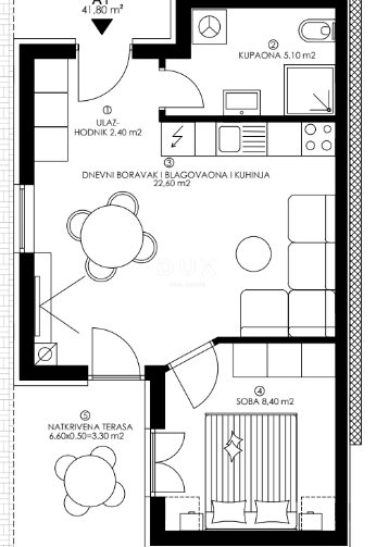 ISTRA, PULA Stan s vrtom na odličnoj lokaciji! NOVOGRADNJA!