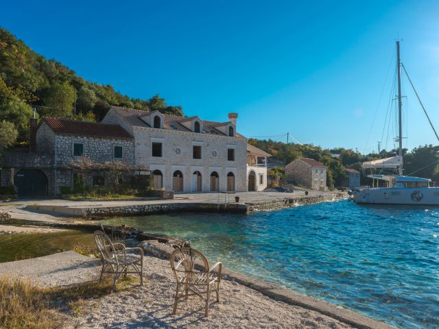 Jedinstvena kuća za višestruku turističku namjenu s vlastitom rivom, okolica Dubrovnika