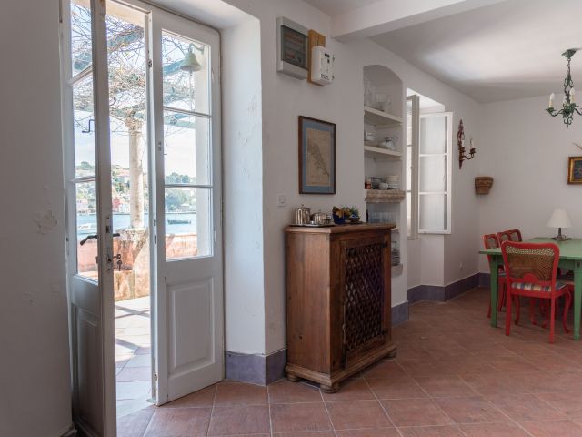 Sale of a traditional stone house on the island of Koločep, first row by the sea, Dubrovnik area