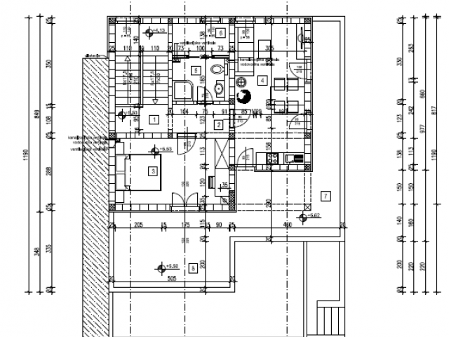 Apartment Milna, 93m2