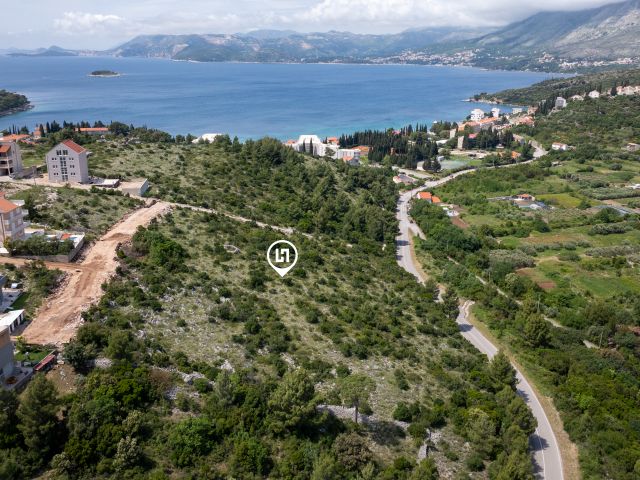 Sale of a large building plot in the area of ​​Cavtat,  surroundings of Dubrovnik