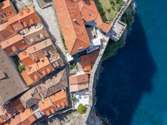 Sale of a stone house for renovation with a view of the city walls, Dubrovnik