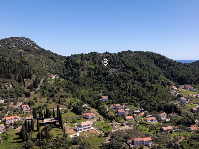 Sale of an exceptional building plot on island of Lopud near Dubrovnik