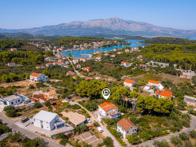 A building plot is for sale in Lumbarda on the Island of Korčula