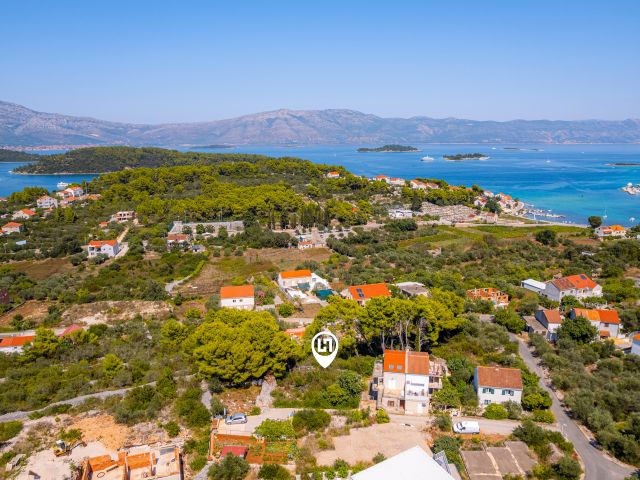 A building plot is for sale in Lumbarda on the Island of Korčula