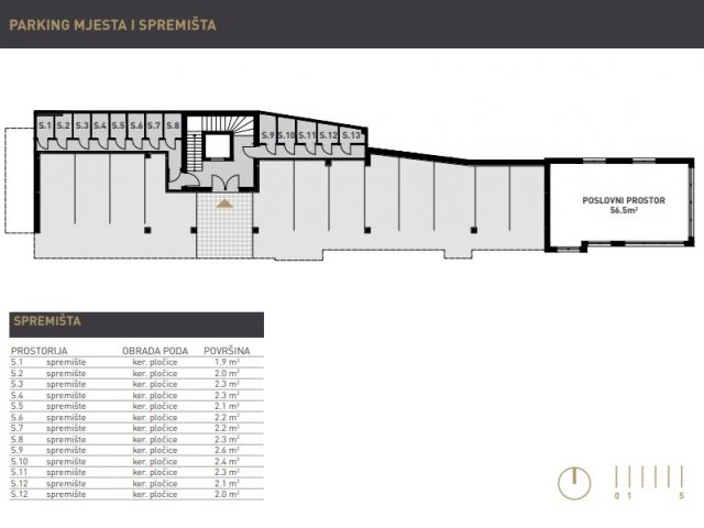 Flat Donja Dubrava, 47,80m2