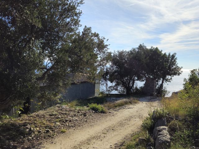 Ruined house with impressive land plot for sale, Lopud island near Dubrovnik