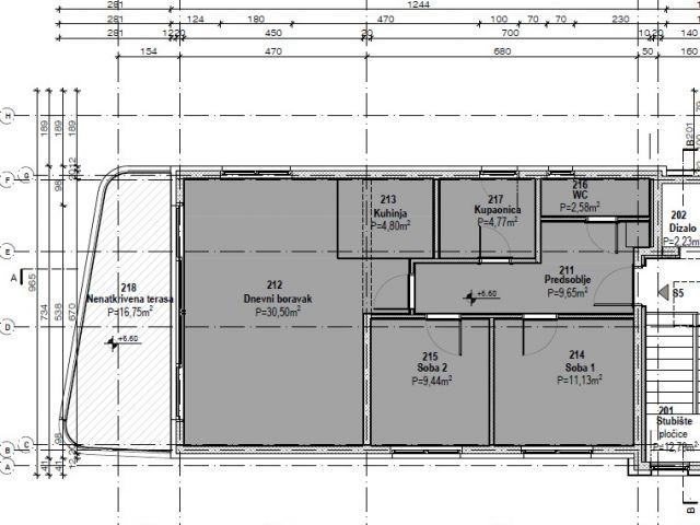 Flat Gornji Bukovac, Maksimir, 106m2