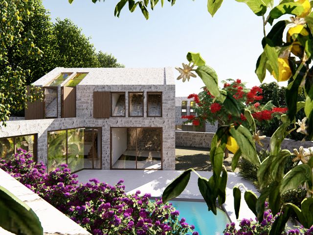 Zemljište s idejnim projektom za autentičnu kamenu kuću u srcu Dubrovačkog primorja