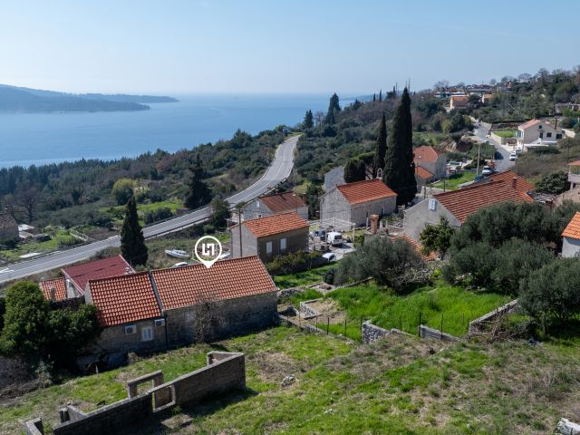 Nedovršena kuća u Trstenom na prodaju, Dubrovnik