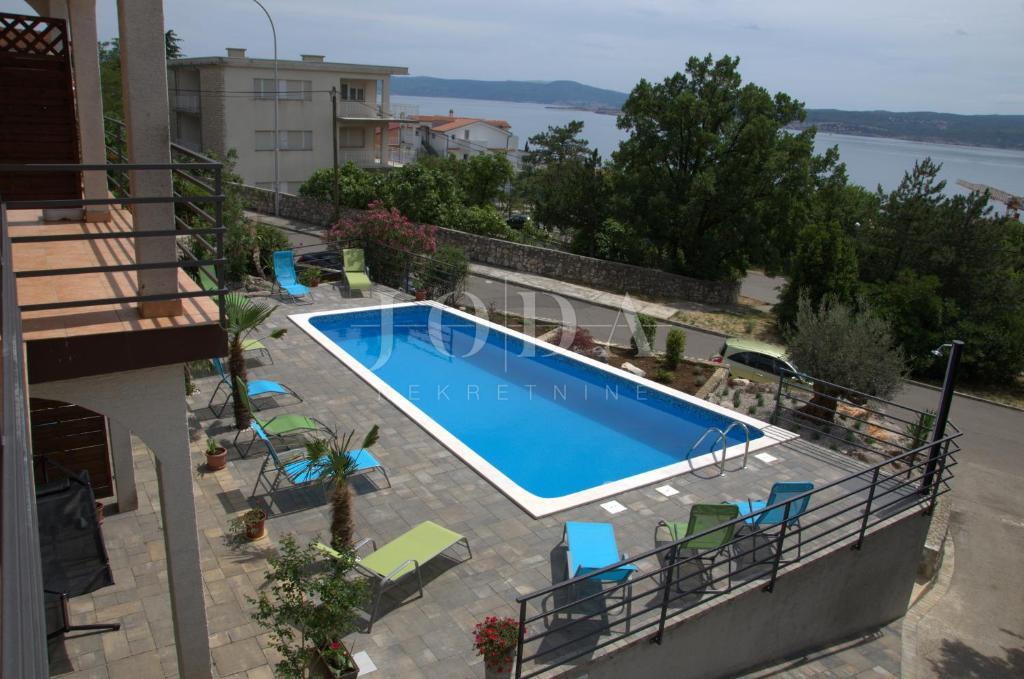 Exclusive Property in Crikvenica: 602 m², Pool, 8 Apartments, 250 m from the Sea