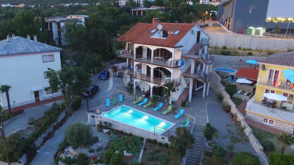 Exclusive Property in Crikvenica: 602 m², Pool, 8 Apartments, 250 m from the Sea