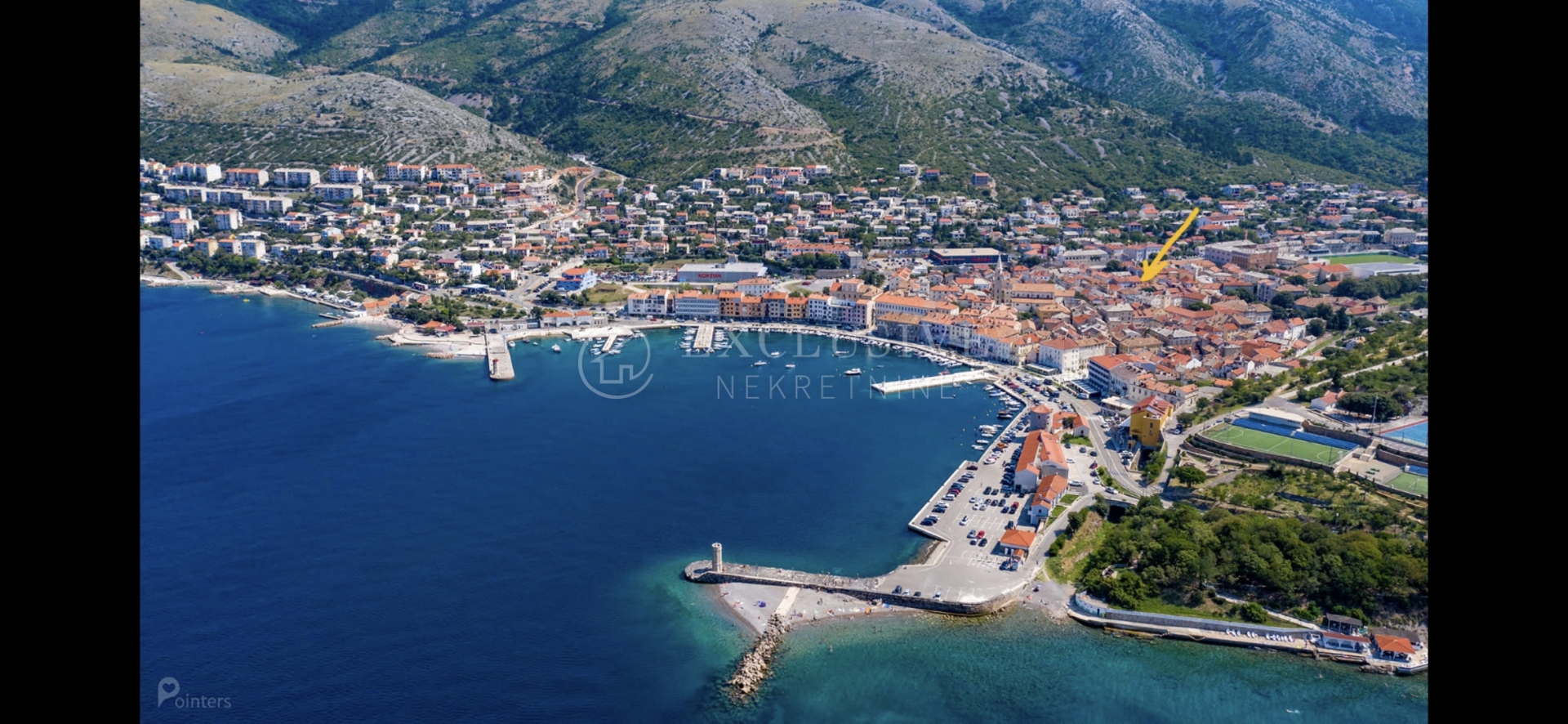 Senj, 3s 58 m2 sa dvije terase u starom gradu