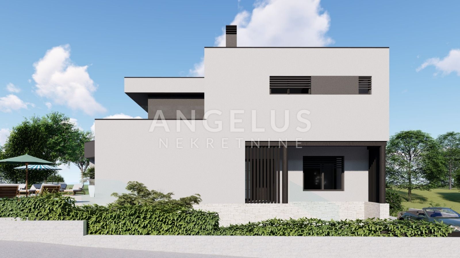 Istra, Barban - Roh Bau vila s bazenom, 174m2, prodaja!