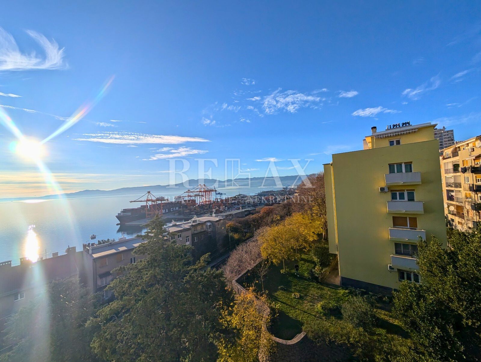 Rijeka, Vežica- stan s pogledom na more
